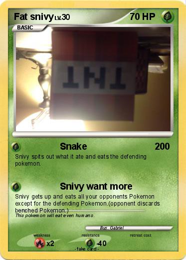 Pokemon Fat snivy