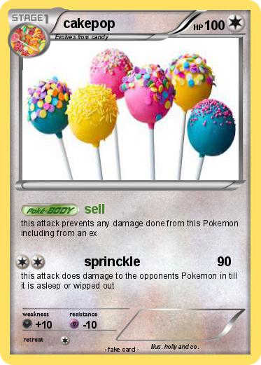 Pokemon cakepop