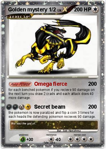 Pokemon Golden mystery 1/2