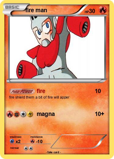 Pokemon fire man