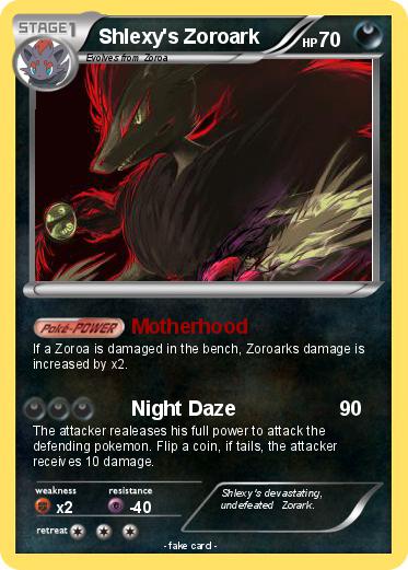 Pokemon Shlexy's Zoroark
