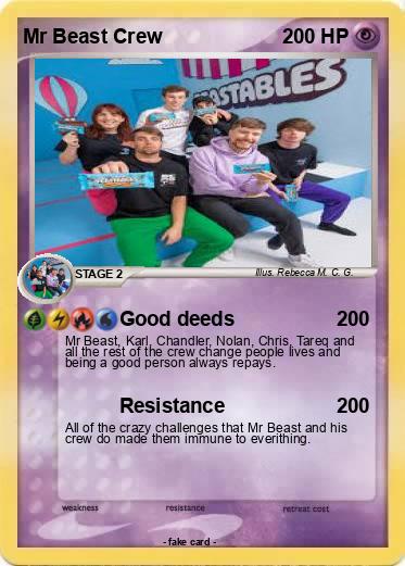 Pokemon Mr Beast Crew