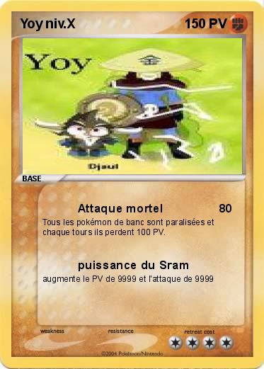 Pokemon Yoy niv.X
