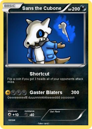 Pokemon Sans the Cubone