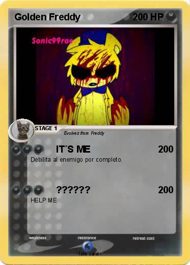 Pokemon Golden Freddy