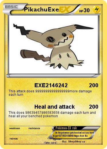 Pokemon PikachuExe