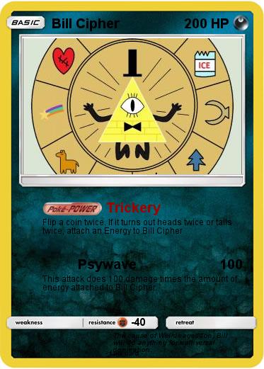 Pokemon Bill Cipher