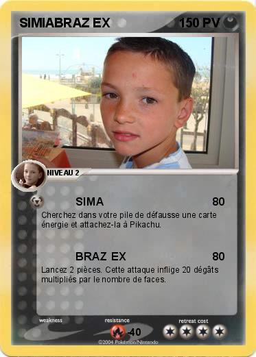 Pokemon SIMIABRAZ EX