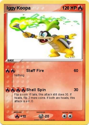 Pokemon Iggy Koopa