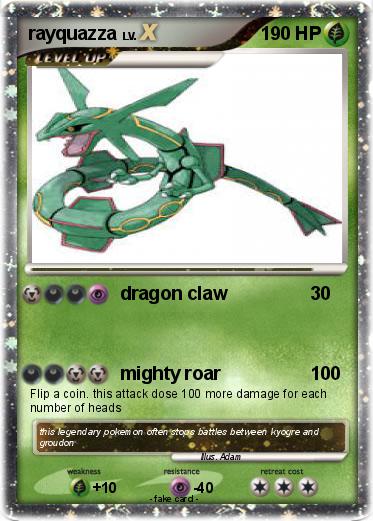 Pokemon rayquazza