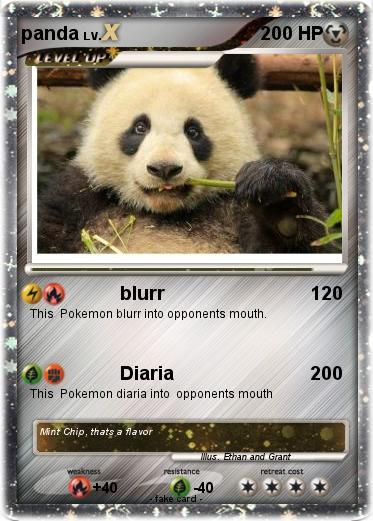 Pokemon panda