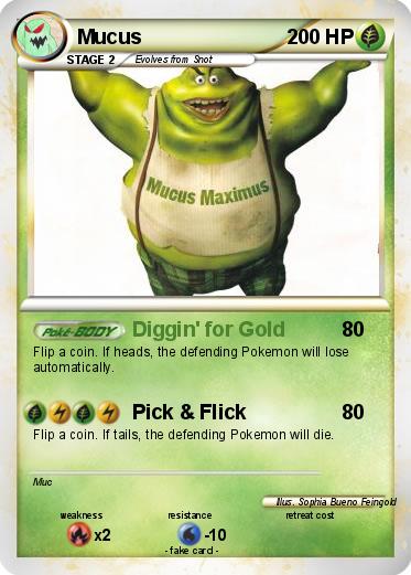 Pokemon Mucus