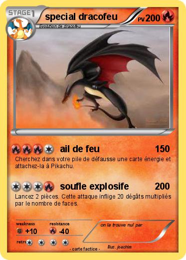 Pokemon special dracofeu