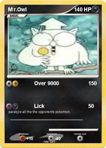 Pokemon M r.Owl