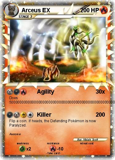Pokemon Arceus EX