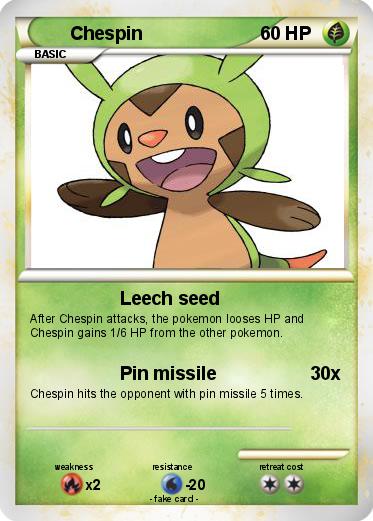 Pokemon Chespin