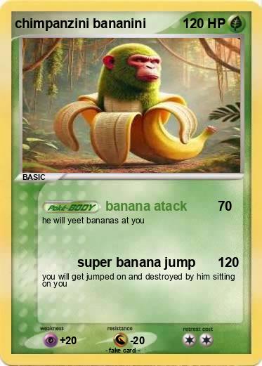 Pokemon chimpanzini bananini
