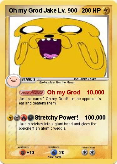 Pokemon Oh my Grod Jake Lv. 900