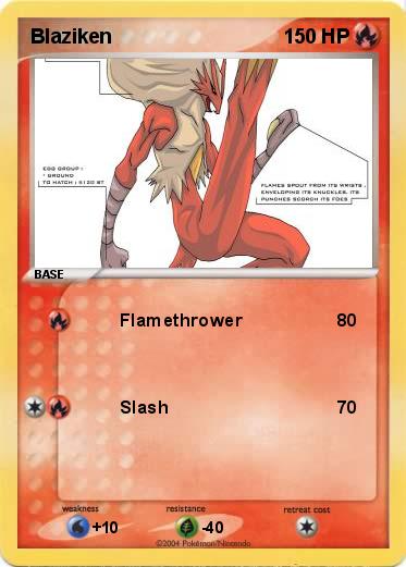 Pokemon Blaziken