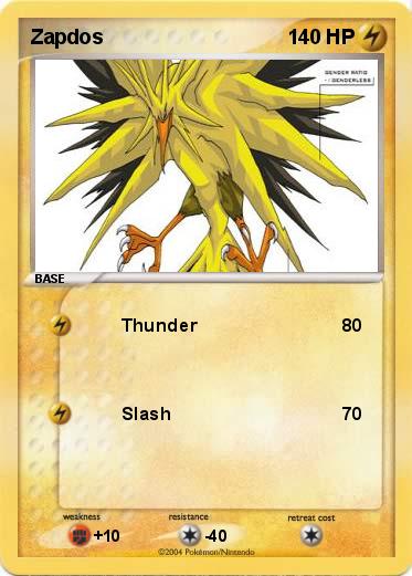 Pokemon Zapdos