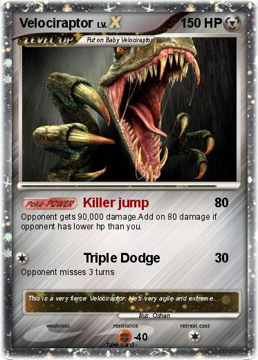 Pokemon Velociraptor