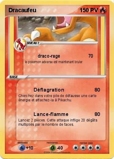 Pokemon Dracaufeu