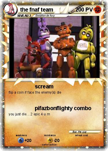 Pokemon the fnaf team