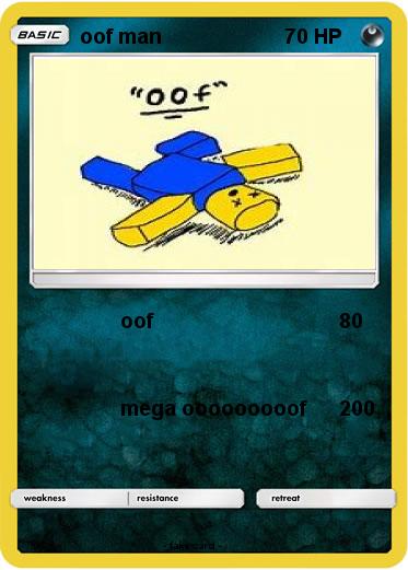 Pokemon oof man