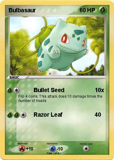Pokemon Bulbasaur