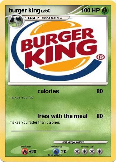 Pokemon burger king