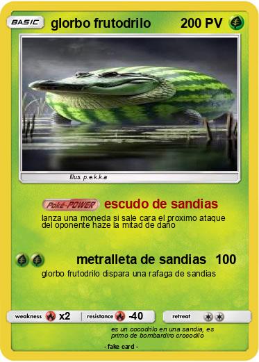 Pokemon glorbo frutodrilo