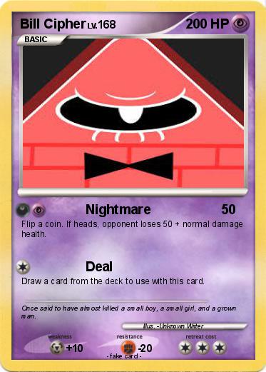 Pokemon Bill Cipher