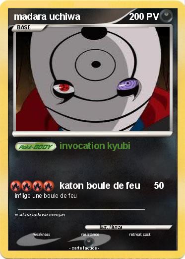Pokemon madara uchiwa