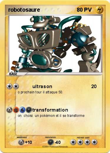 Pokemon robotosaure