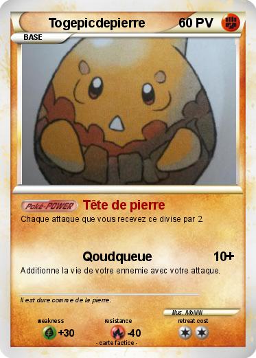 Pokemon Togepicdepierre