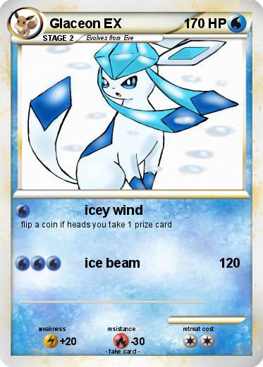 Pokemon Glaceon EX