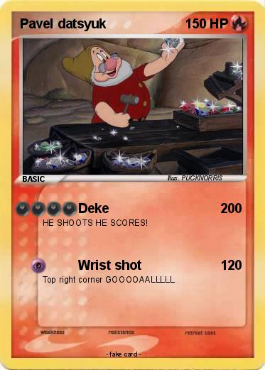 Pokemon Pavel datsyuk