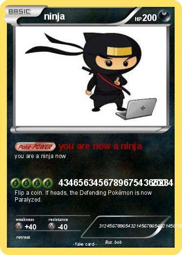 Pokemon ninja