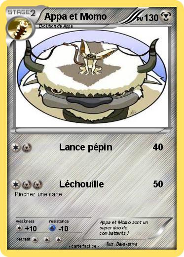 Pokemon Appa et Momo