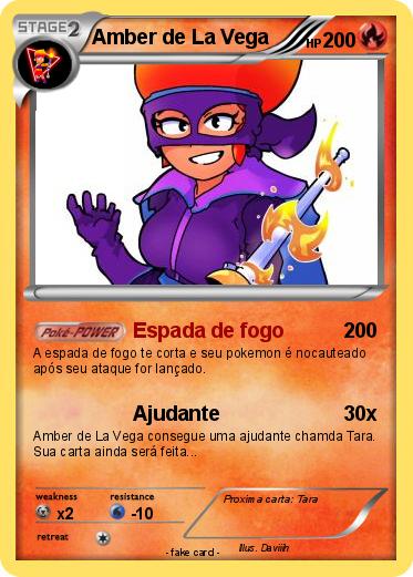 Pokemon Amber de La Vega