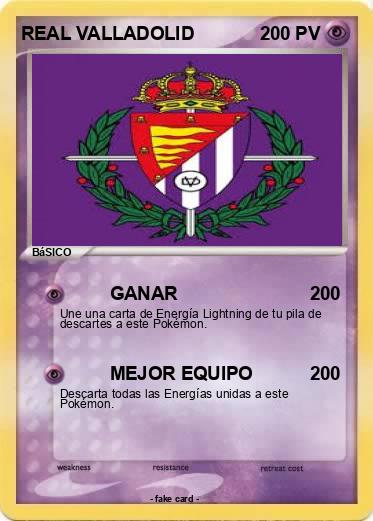 Pokemon REAL VALLADOLID