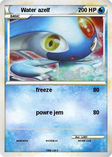 Pokemon Water azelf