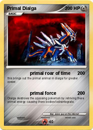 Pokemon Primal Dialga