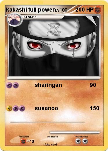 Pokemon kakashi full power