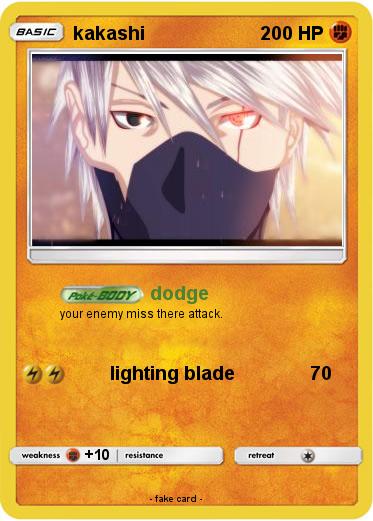 Pokemon kakashi
