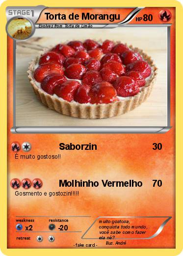 Pokemon Torta de Morangu