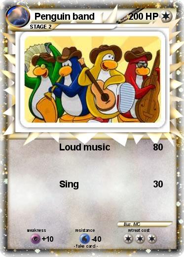 Pokemon Penguin band
