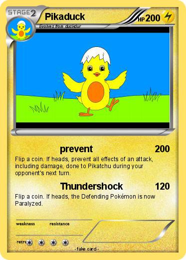 Pokemon Pikaduck