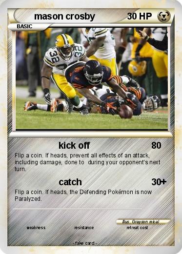 Pokemon mason crosby