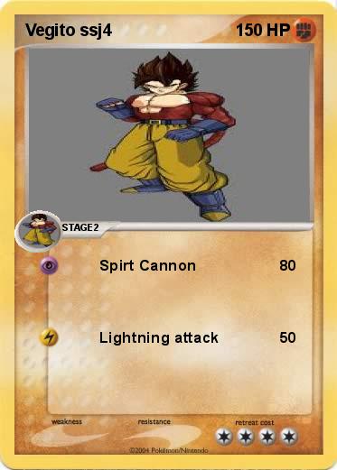 Pokemon Vegito ssj4
